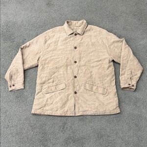 Vintage TOMMY BAHAMA Button Casual Jacket Silk? XXL?